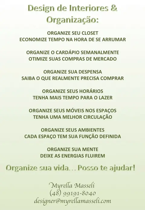 Ilustração do post: Designer de Interiores & Personal Organizer