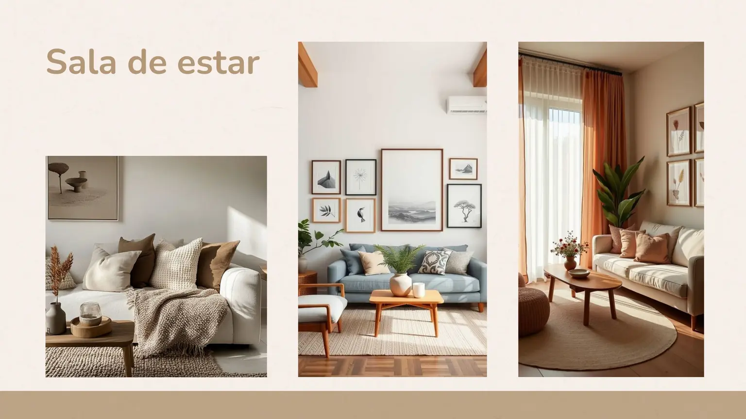 Consultoria on-line V.B.: a prancha da sala de estar, com as referências que orientaram a ambientação